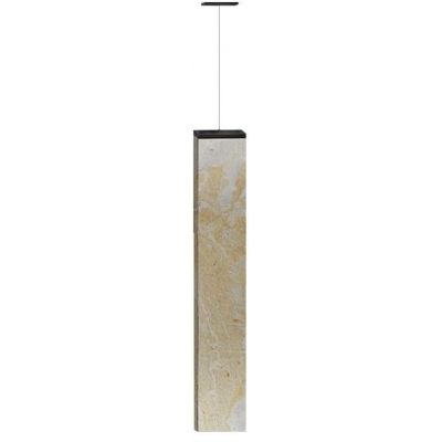 Abigali Marble Stone lampa wisząca 1x25W LED beżowa/czarna MPLS-6614-607Y
