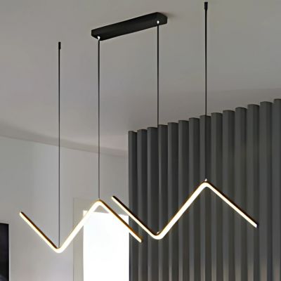 Abigali MontBlanc lampa wisząca 2x26 W czarna LWMB-90CM