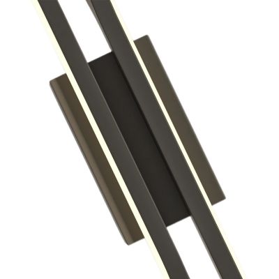 Abigali Vargo kinkiet 2x12 W czarny KSLVC