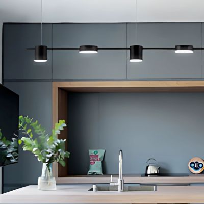 Abigali Glichio lampa wisząca 5x35 W czarna LLGLI-C