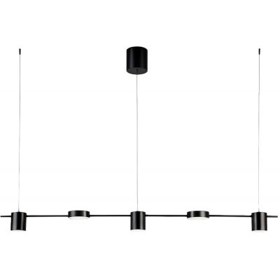 Abigali Glichio lampa wisząca 5x35 W czarna LLGLI-C