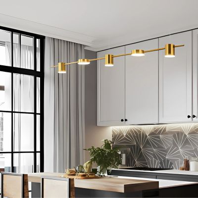 Abigali Glichio lampa wisząca 5x35 W złota LLGLI-Z