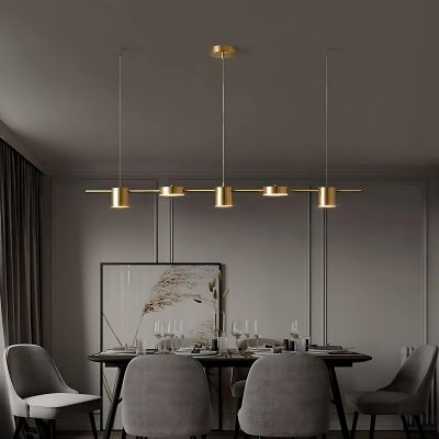 Abigali Glichio lampa wisząca 5x35 W złota LLGLI-Z