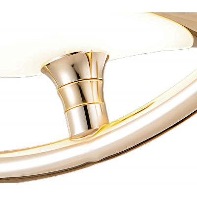 Abigali Bird lampa wisząca 1x18 W złota LWPB-OK