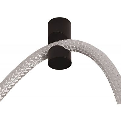 Abigali Skyline lampa wisząca 1x60 W czarna LWSLF