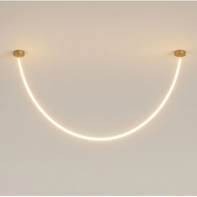 Abigali Skyline lampa wisząca 1x60 W złota LWSL-WW-3M