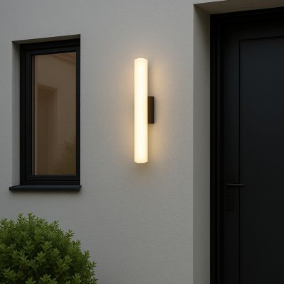 Abigali Hoff kinkiet zewnętrzny 1x12 W czarny LZKHOFF