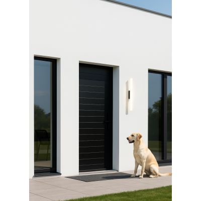 Abigali Hoff kinkiet zewnętrzny 1x12 W czarny LZKHOFF