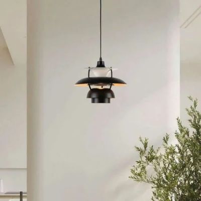 Abruzzo Retro lampa wisząca 1x20 W czarna ABR-APPLE-B