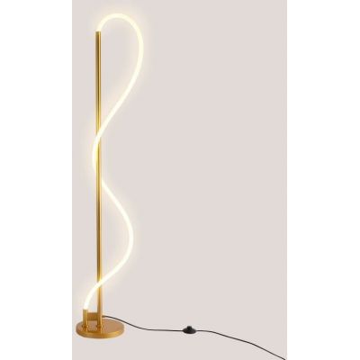 Abruzzo Spirali lampa stojąca 1x30 W złota ABR-EOS-G-30W