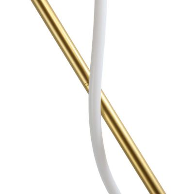 Abruzzo Spirali lampa stojąca 1x30 W złota ABR-EOS-G-30W