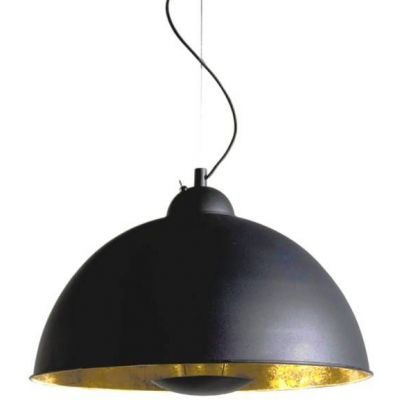 Abruzzo Retro lampa wisząca 1x20 W czarna-złota ABR-GEO