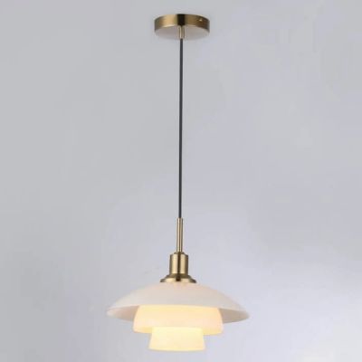 Abruzzo Retro lampa wisząca 1x20 W biała ABR-GRAMI