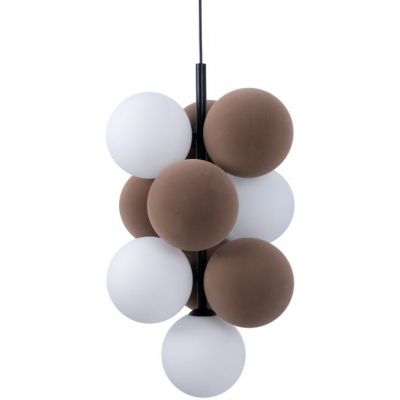 Abruzzo Vino lampa wisząca 4x12 W brązowa ABR-GRAPPA--B