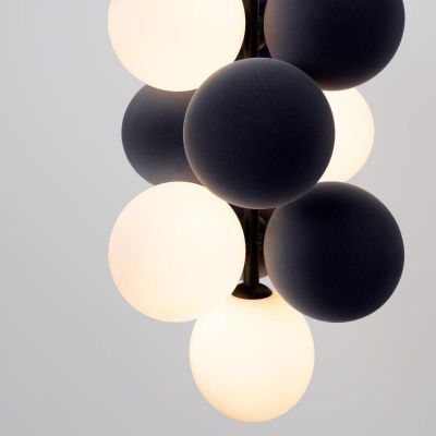 Abruzzo Vino lampa wisząca 4x12 W szary/popielaty ABR-GRAPPA--S