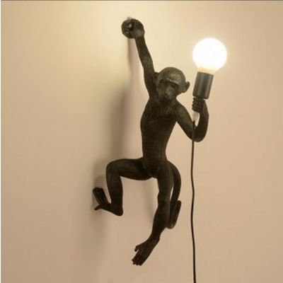 Abruzzo Monkey lampa wisząca 1x40 W czarna ABR-KAR3-C