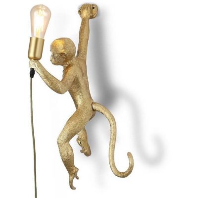 Abruzzo Monkey lampa wisząca 1x40 W złota ABR-KAR3-G