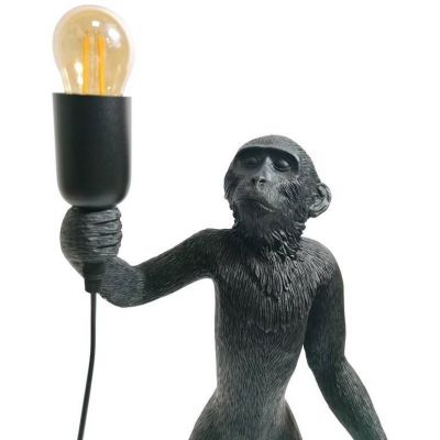Abruzzo Monkey lampa stołowa 1x20 W czarna ABR-KARD5-C