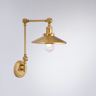 Abruzzo Retro kinkiet 1x20 W złoty ABR-KRNW-G