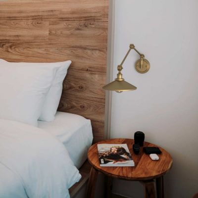 Abruzzo Retro kinkiet 1x20 W złoty ABR-KRNW-G