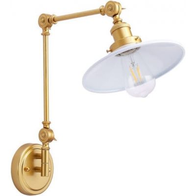 Abruzzo Retro kinkiet 1x20 W biały-złoty ABR-KRNW-GW