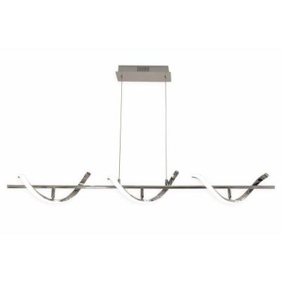 Abruzzo Spirali lampa wisząca 1x30 W chrom ABR-LAZZA-30W