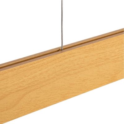 Abruzzo Vanguard lampa wisząca 1x30 W drewno ABR-LLV-30CCT-120-D
