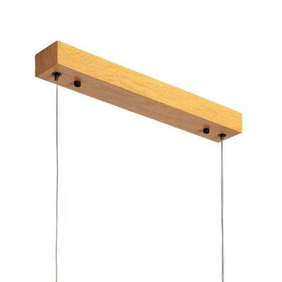 Abruzzo Vanguard lampa wisząca 1x30 W drewno ABR-LLV-30CCT-120-D