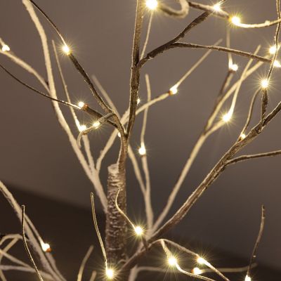Abruzzo Christmas lampa stojąca 64x6,1W LED choinka drzewko brązowy ABR-LSCH-64
