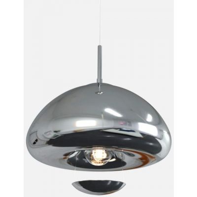 Abruzzo Zonda lampa wisząca 1x20 W srebrna ABR-LSW-G