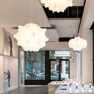 Abruzzo Appello lampa wisząca 1x40 W biała ABR-LW-APP