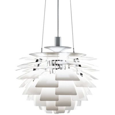 Abruzzo Prospettiva lampa wisząca 1x40 W biała ABR-LW-PRO-70-B