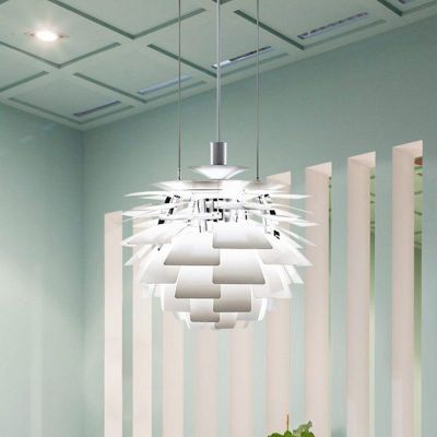 Abruzzo Prospettiva lampa wisząca 1x40 W biała ABR-LW-PRO-70-B