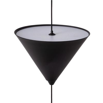 Abruzzo Questura lampa wisząca 1x13 W czarna ABR-LW-QST-13W