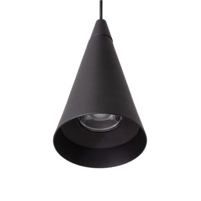Abruzzo Questura lampa wisząca 1x13 W czarna ABR-LW-QST-13W