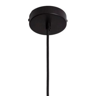 Abruzzo Sessanta lampa wisząca 1x40 W czarna ABR-LW-SES