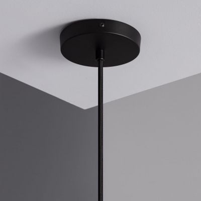 Abruzzo Luppo lampa wisząca 1x20W czarny ABR-LWBL-E27