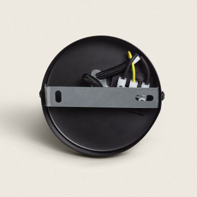 Abruzzo Tesoro Coco lampa wisząca 1x20W czarny/bursztynowy ABR-LWCM-E27