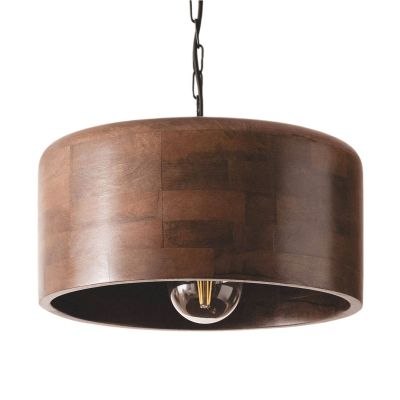 Abruzzo Niche lampa wisząca 1x40 W drewno ABR-LWD-NICH