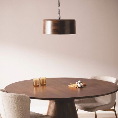 Abruzzo Niche lampa wisząca 1x40 W drewno ABR-LWD-NICH