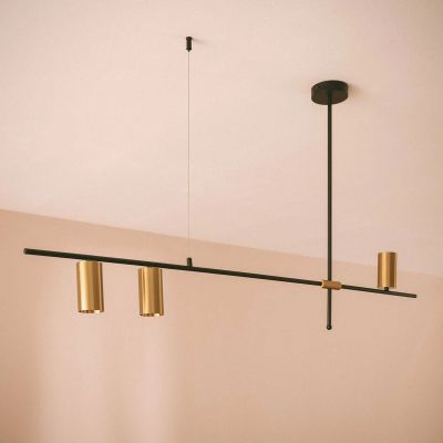 Abruzzo Cazzata lampa wisząca 3x20 W złota ABR-LWL-CAZZ-Z