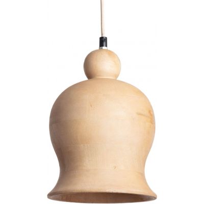 Abruzzo Fagioli lampa wisząca 1x40 W drewno ABR-LWMAN2