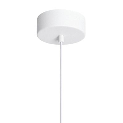 Abruzzo Rotonde lampa wisząca 1x10 W biała ABR-LWO-RTO-10W-B