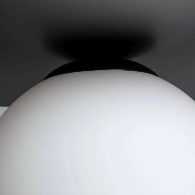 Abruzzo Rotonde lampa wisząca 1x40 W czarna ABR-LWO-RTO-E14