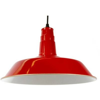 Abruzzo Retro lampa wisząca 1x20 W czerwona ABR-LWRG-R