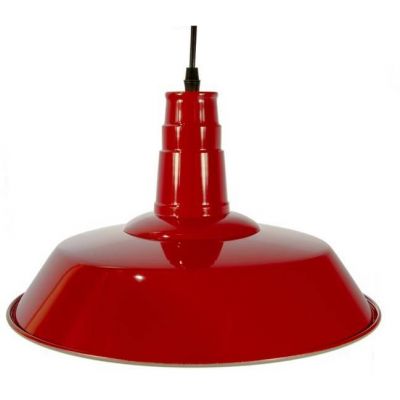 Abruzzo Retro lampa wisząca 1x20 W czerwona ABR-LWRG-R