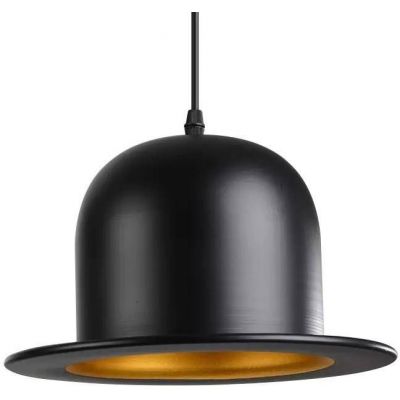 Abruzzo Retro lampa wisząca 1x20 W czarna-złota ABR-LWRH-E27