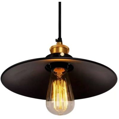 Abruzzo Retro lampa wisząca 3x20 W czarna-złota ABR-LWRT-3xE27