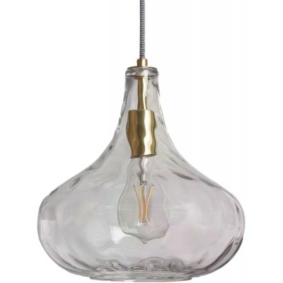 Abruzzo Pico lampa wisząca 1x40W złoty/kryształ ABR-LWS