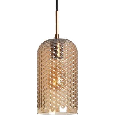 Abruzzo Slendore lampa wisząca 1x40 W bursztynowa ABR-LWS-A-SLN